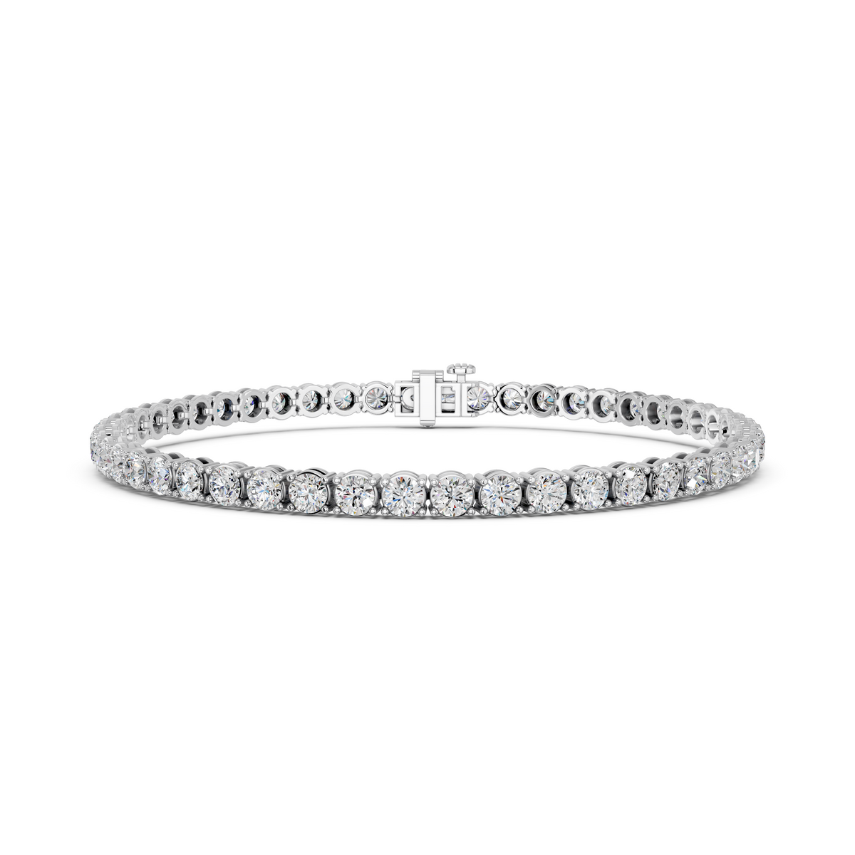 Four-Prong Diamond Bracelets: Fit Before Carat Weight