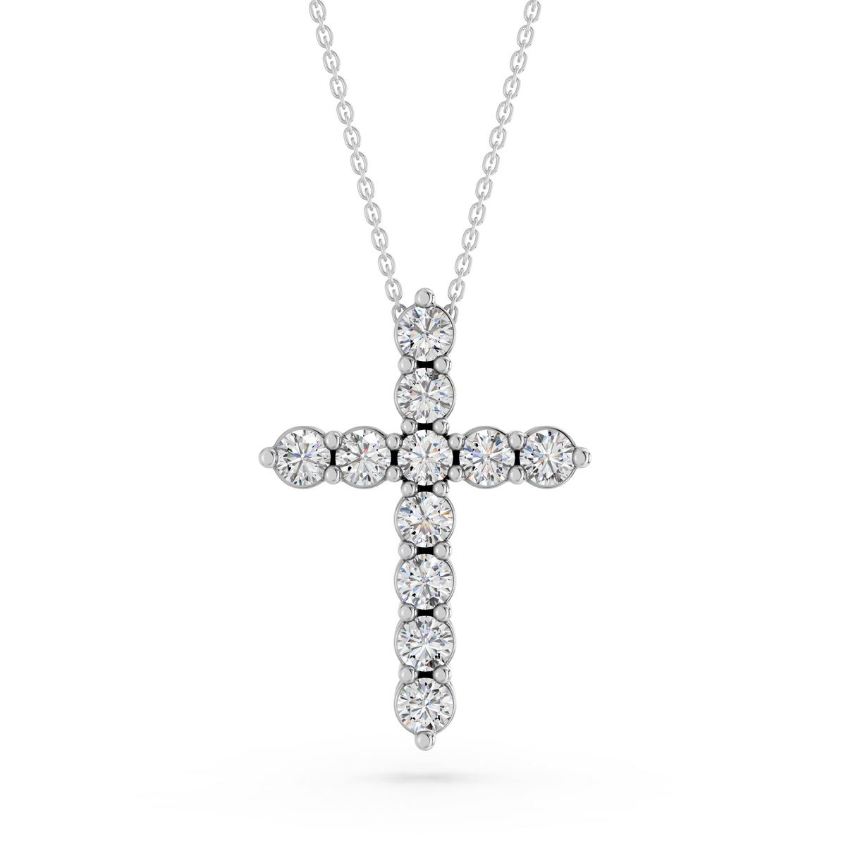 An Eleven-Stone Cross Pendant as a Personal Gift