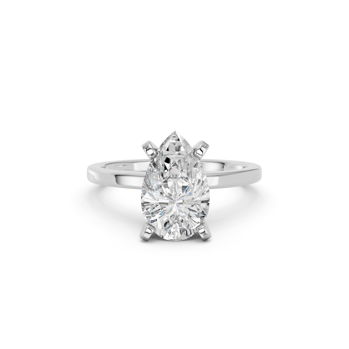 Pear Solitaire Rings: Choosing the Direction You Love