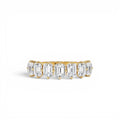 1.48ctw Emerald Cut Lab Diamond Anniversary Ring — view 1
