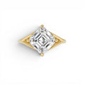 3.00ctw Asscher Cut Lab-Grown Diamond Engagement Ring in 14K Gold — view 1