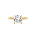 2.00 CTW Cushion Cut Lab-Grown Diamond Engagement Ring in 14K Gold — view 1