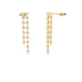 Diamond Chandelier Earrings in 14K Gold — view 1