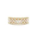 Multi Row Marquise Diamond Anniversary Ring in 14K Gold — view 1
