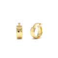 6MM Bold Mini Hoops in 14K Gold — view 1