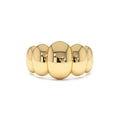Bubble Dome Statement Ring in 14K Gold — view 1