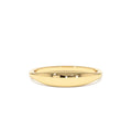 Tapered Dome Gold Ring in 14K Gold — view 1