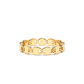 Chain Link Ring in 14K Gold — view 1