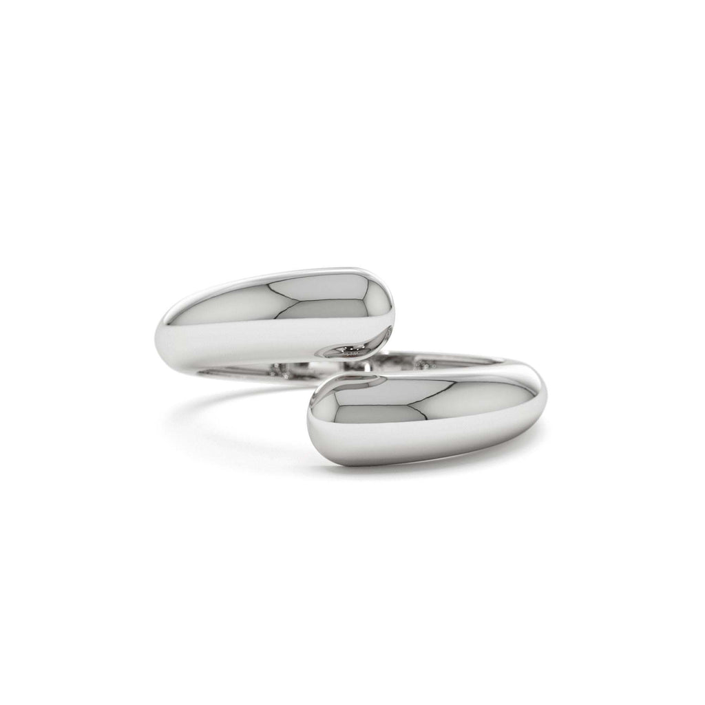 Plain Cuff Ring in 14K Gold — view 4