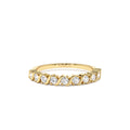 Womens Diamond Wedding Ring in 14K Gold — view 1