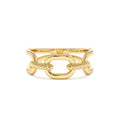 Twisted Rope Ring in 14K Gold — view 1
