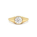 1.00 CTW Round Shaped Lab-Grown Diamond Ring in 14K Gold — view 1