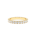 1.25 CTW Pave Setting Full Eternity Lab-Grown Diamond Ring in 14K Gold — view 1