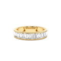 1.55 CTW Channel Setting Baguette Lab-Grown Diamond Anniversary Ring in 14K Gold — view 1