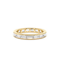 1.6 CTW East to West Setting Full Eternity Baguette Lab-Grown Diamond Ring in 14K Gold — view 1