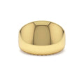 Chunky Gold Dome Graduating Statement Ring in 14K Gold — view 1