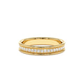 Milgran Full Eternity Diamond Ring in 14K Gold — view 1