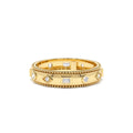 Mixed Shape Diamond Anniversary Band in 14K Gold — view 1