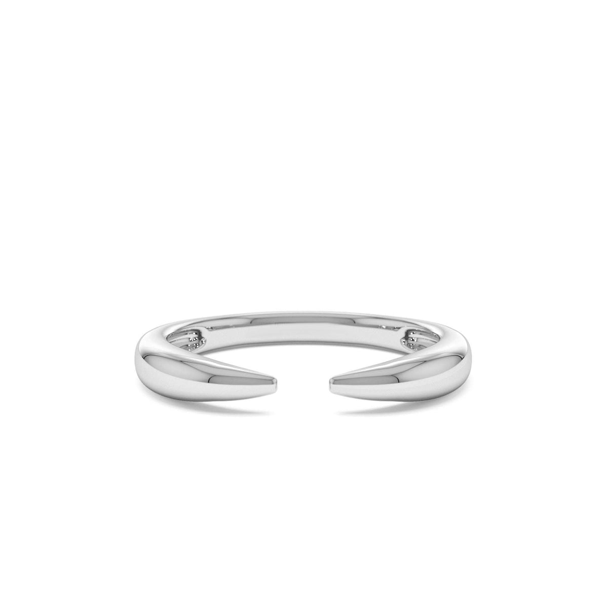 Open Claw Cuff Ring For Women in 14K Gold — view 4