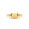 Square Signet Ring in 14K Gold — view 1
