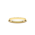 2MM Knife Edge Wedding Band in 14K Gold — view 1