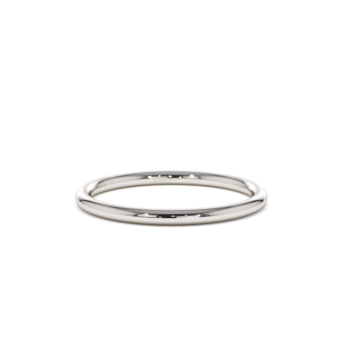 1.5 MM Wedding Band in 14K Gold — view 4