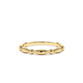 Cute Bead Stacking Band in 14K Gold — view 1