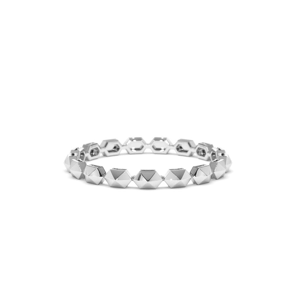 Petite Mini Pyramid Ring in 14K Gold — view 4