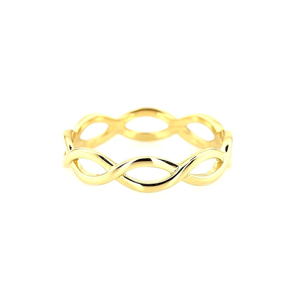 Infinity Band in 14K Gold — view 1