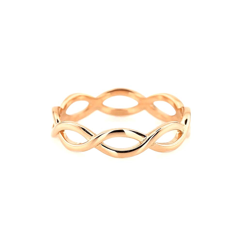 Infinity Band in 14K Gold — view 3