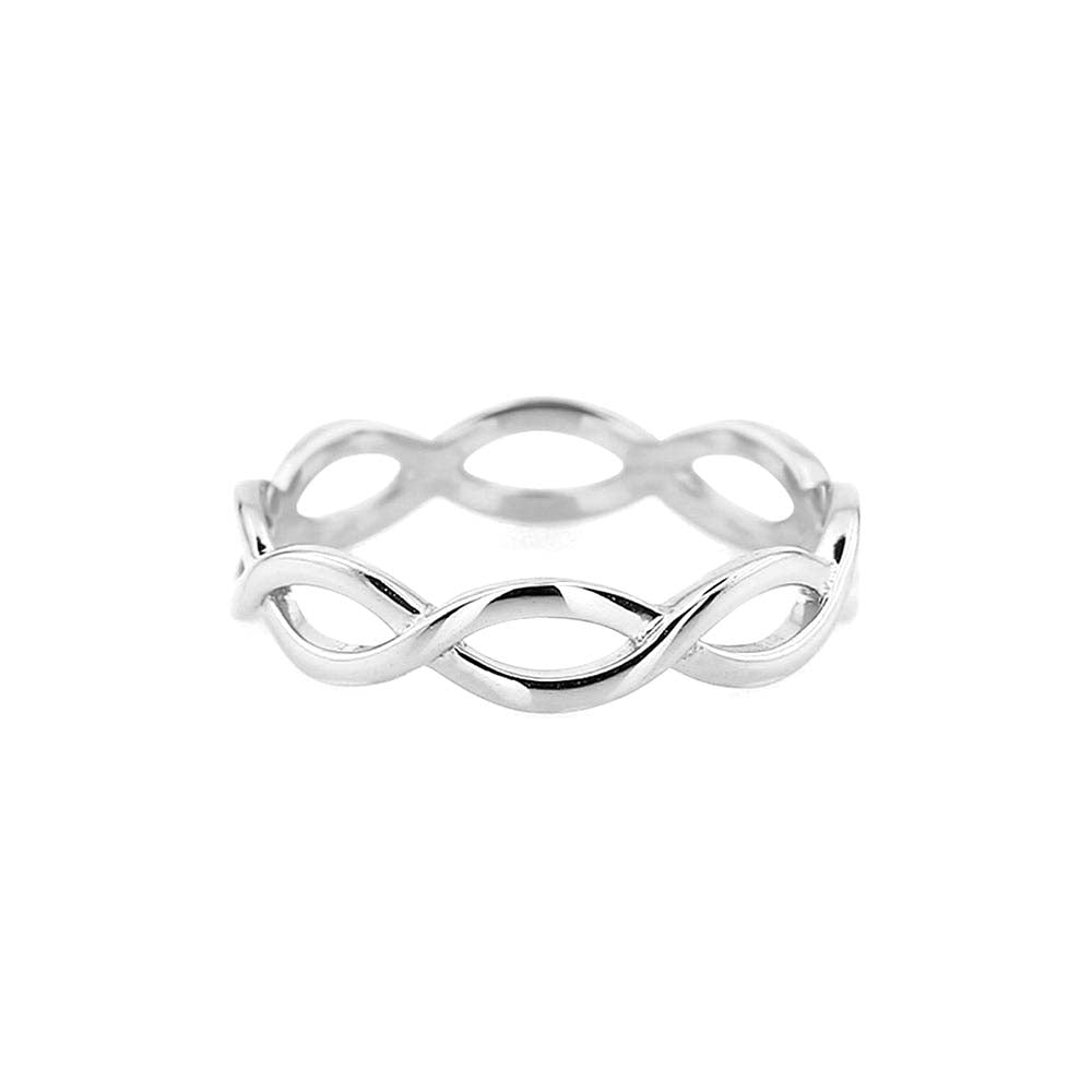 Infinity Band in 14K Gold — view 2