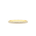 1.5MM Full Eternity Diamond Ring in 14K Gold — view 1