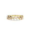 Zig Zag Baguette Diamond Ring in 14K Gold — view 1