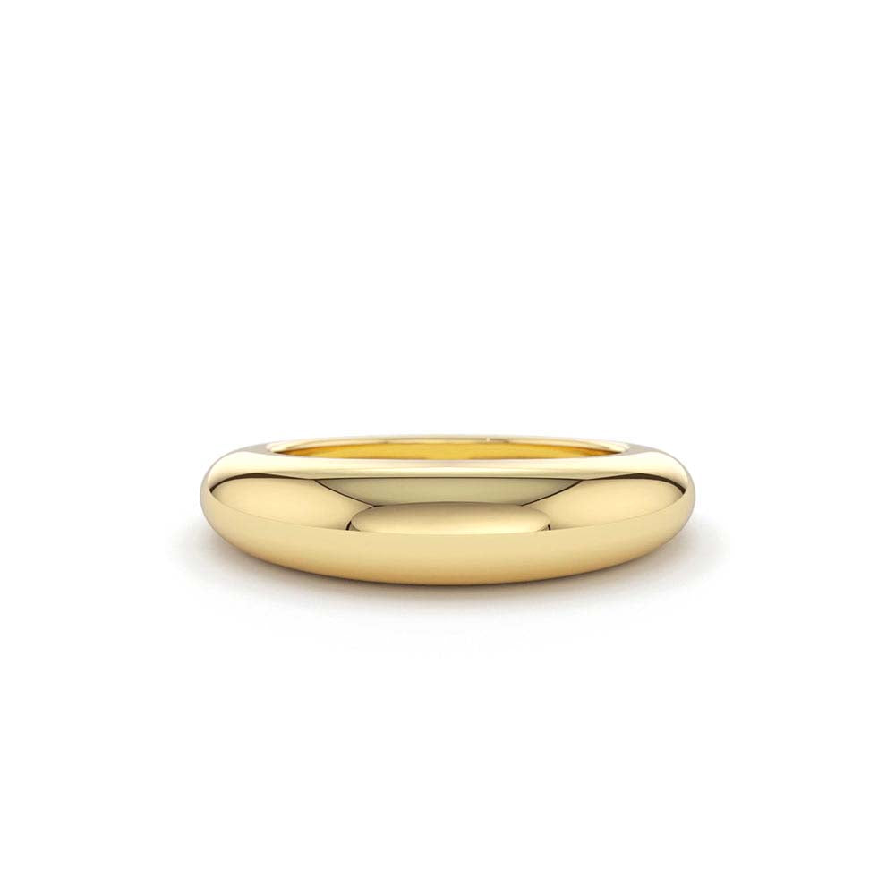Chunky Dome Ring in 14K Gold — view 1