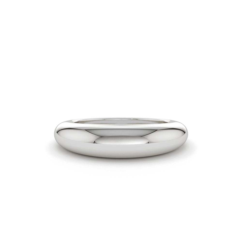Chunky Dome Ring in 14K Gold — view 3