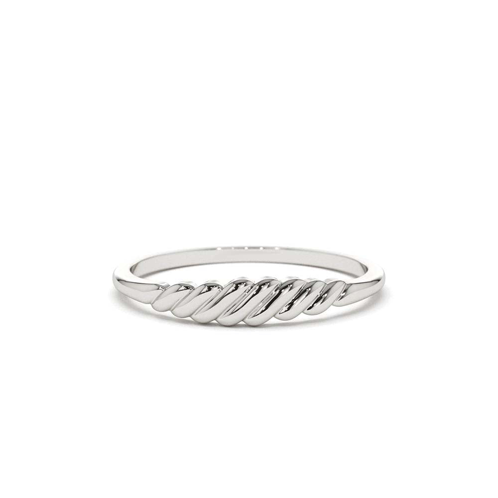 Pluto Ring in 14K Gold — view 4