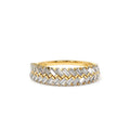 Step Baguette Diamond Ring in 14K Gold — view 1