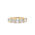 Five Stone 1ctw Wire Basket Diamond Ring in 14K Gold — view 1