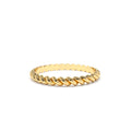 2MM Twisted Rope Ring in 14K Gold — view 1