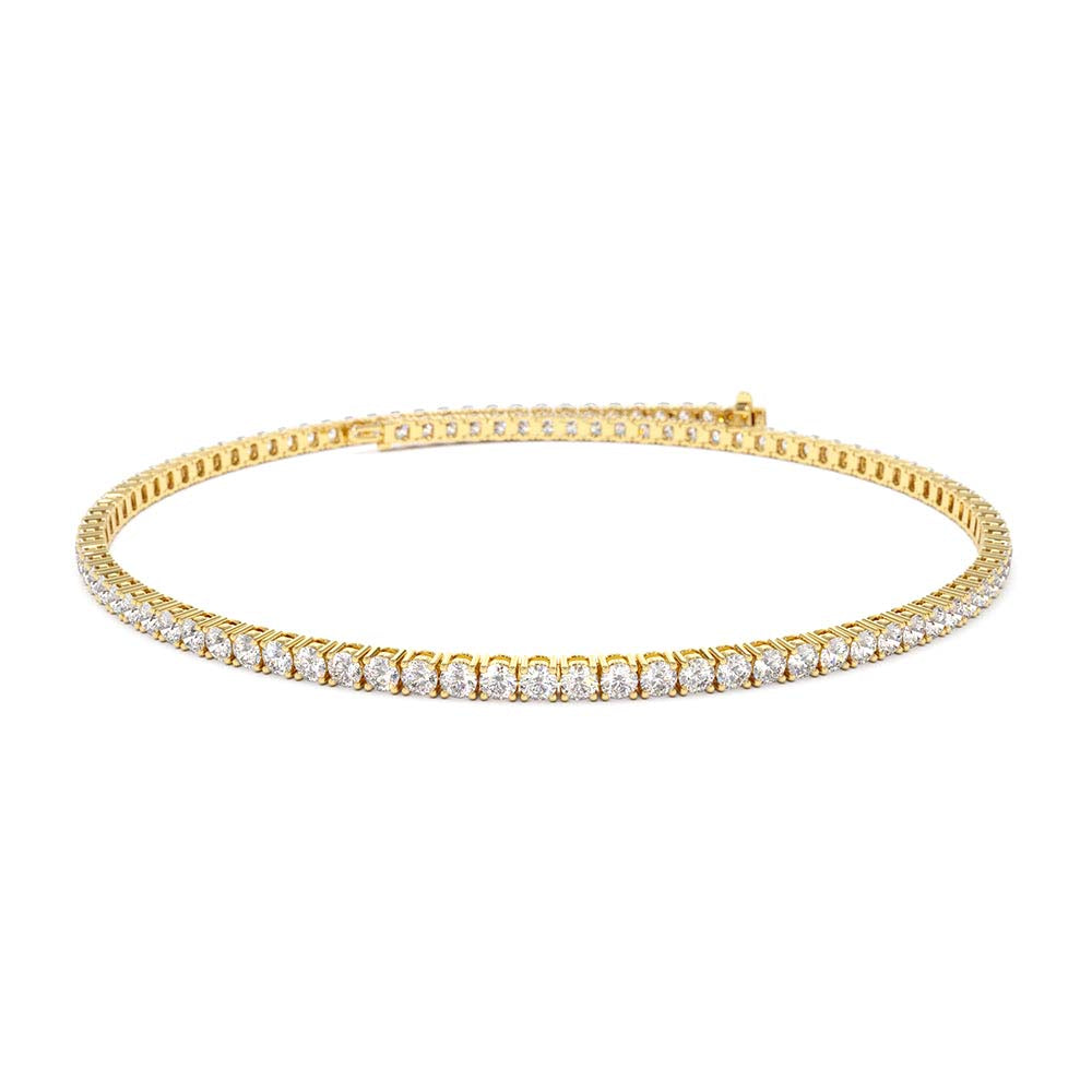 Diamond Tennis Bracelet 2.20 CTW in 14K Gold — view 1