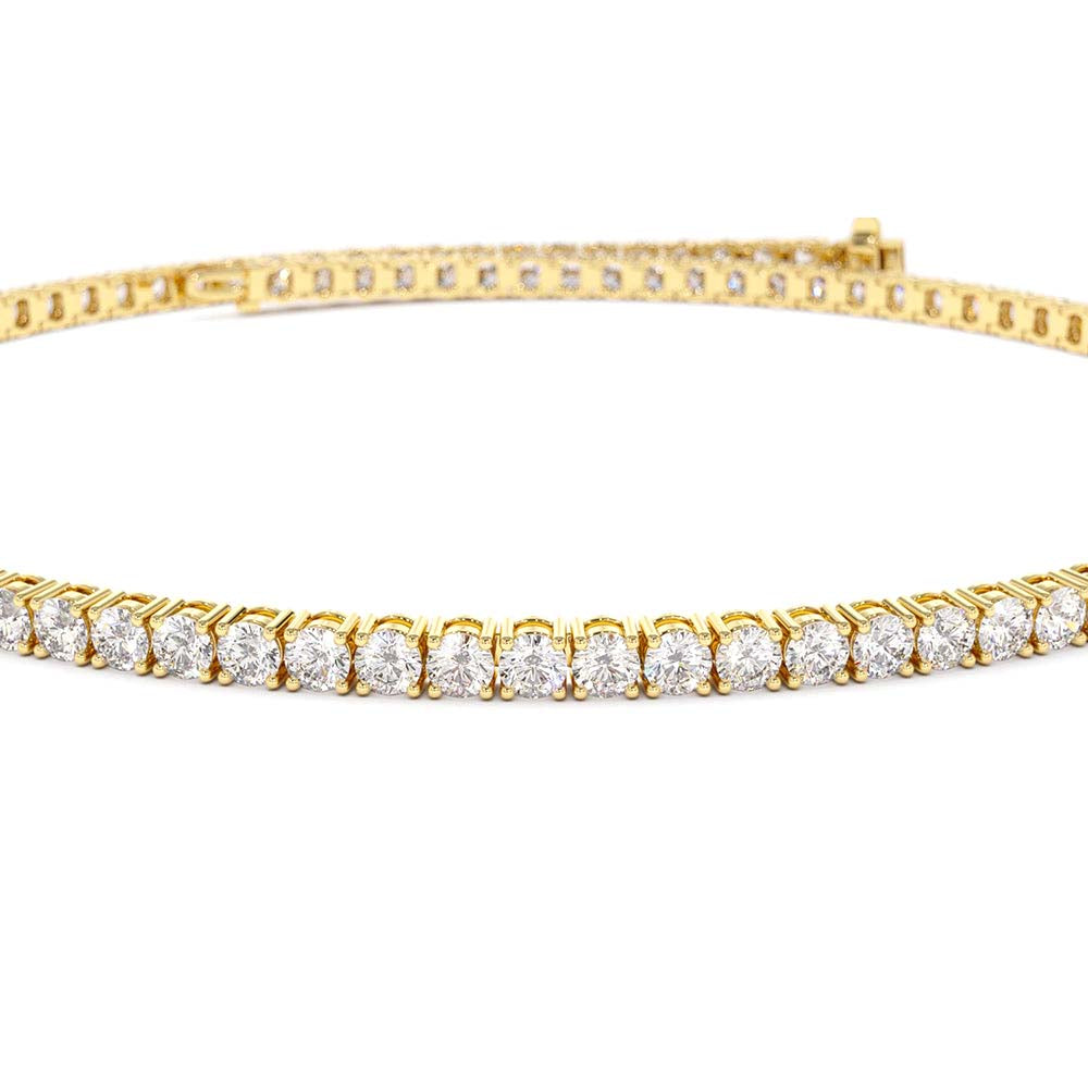 Diamond Tennis Bracelet 2.20 CTW in 14K Gold — view 2