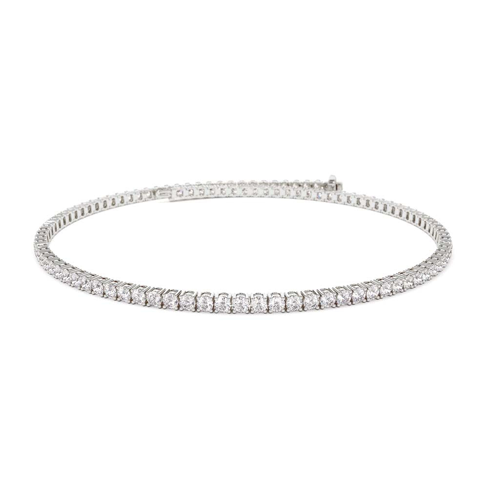 Diamond Tennis Bracelet 2.20 CTW in 14K Gold — view 3