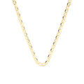 3.5 MM Mariner Chain Link Necklace in 14K Gold — view 1