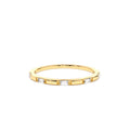 Baguette Diamond Dainty Full Eternity in 14K Gold — view 1